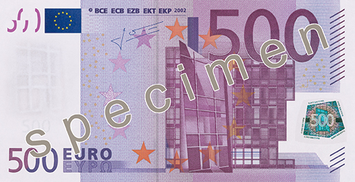 500 euro specimen